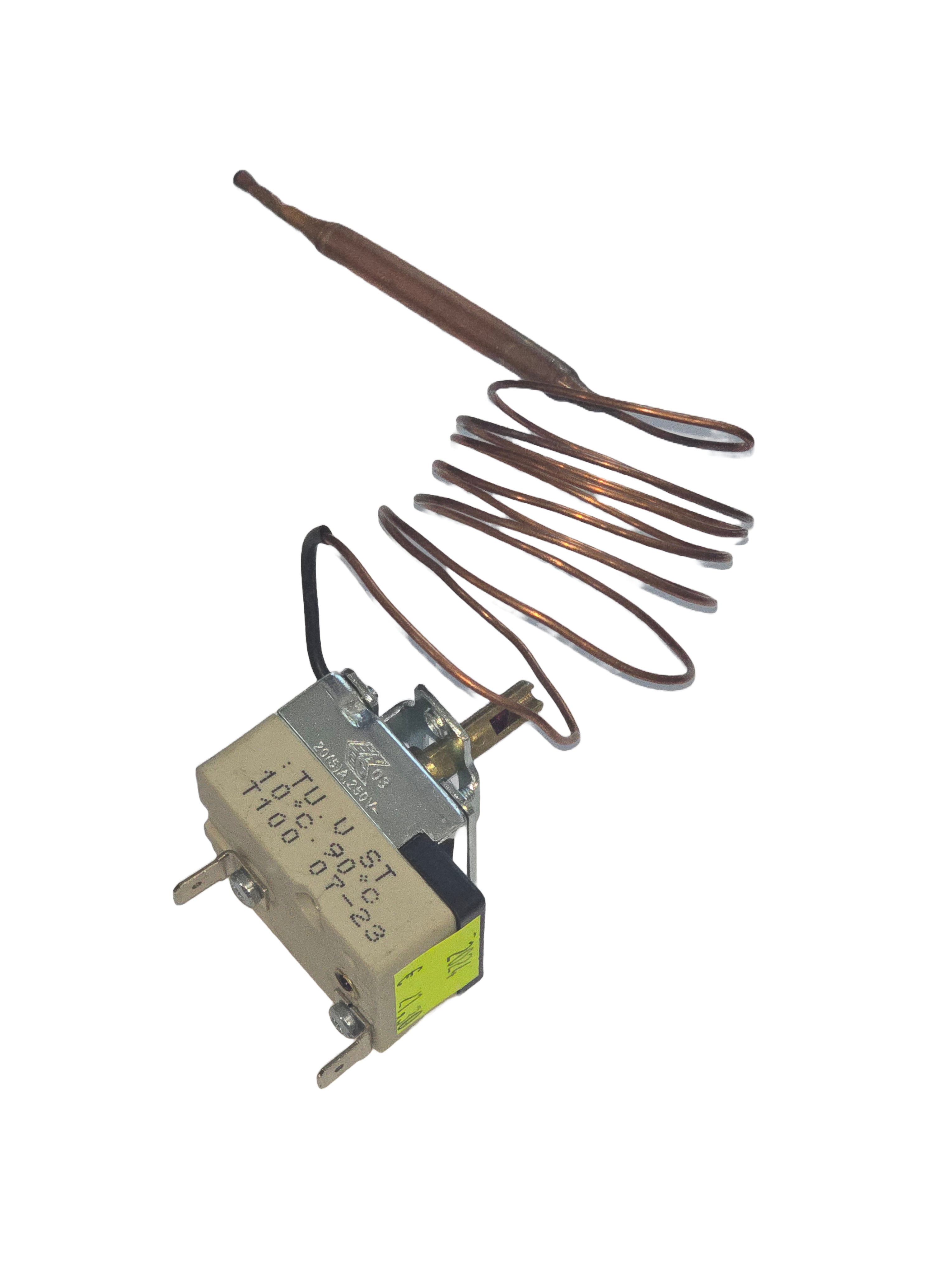 Termostat kapilárový TU.V ST 10/90°C, 980mm - CAEM Bojlery - kotle