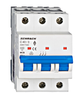 Istič C 40A 3P 6kA SCHRACK