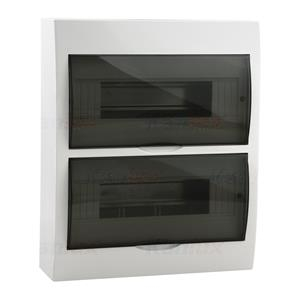 2X12P/SMD - Plastový rozvádzač nad omietku