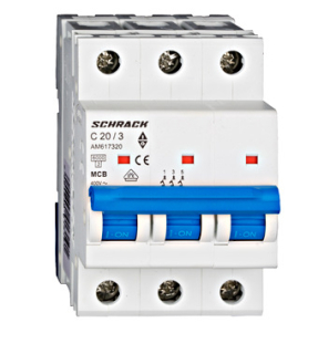 Istič C 20A 3P 6kA SCHRACK